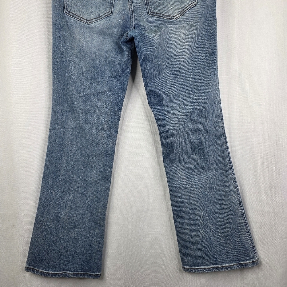 KUT FROM THE KLOTH Women's Kelsey  Ankle Flare Denim Jeans Mid Rise Size 4 - Picture 11 of 12
